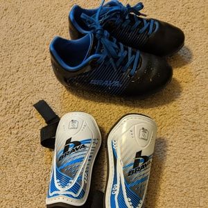 Bravia Cleats and Shin Guards
